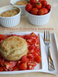 Sformatini di melanzana e ricotta di Roberto Maurizio - La Cassata Celiaca Sformatini di melanzana e ricotta di Roberto Maurizio - La Cassata Celiaca
