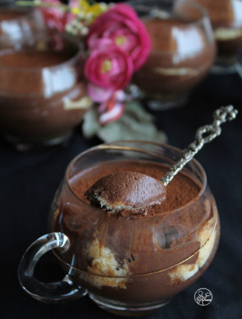 Tiramisù au chocolat sans gluten - La Cassata Celiaca