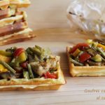 Gaufres salées sans gluten avec légumes en papillotes - La Cassata