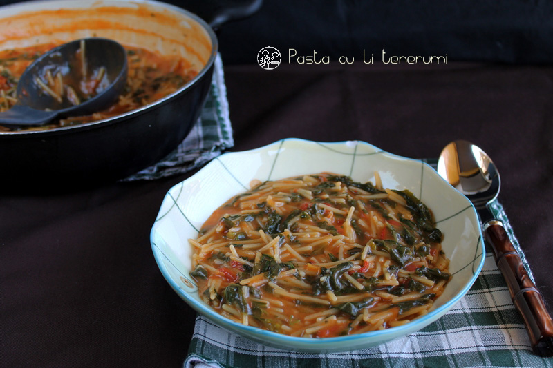 Pasta cu li tenerumi (senza glutine) - La Cassata celiaca