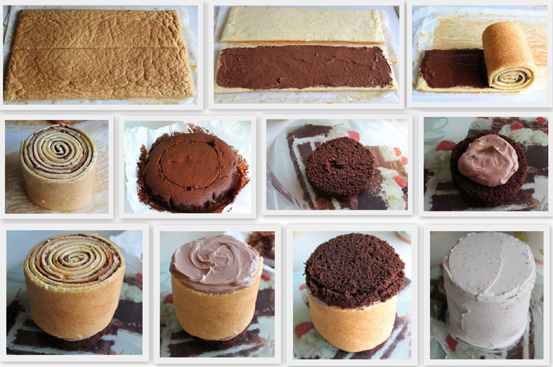 Roulade cake sans gluten au chocolat - La Cassata Celiaca