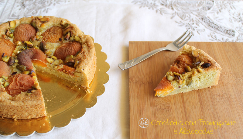 Tarte à la frangipane et aux abricots sans gluten - La Cassata Celiaca