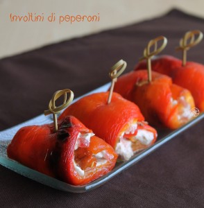Involtini di peperoni - La Cassata Celiaca