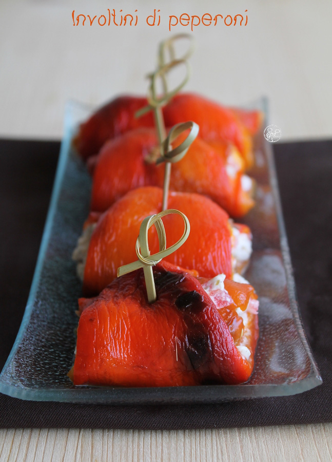 Involtini di peperoni - La Cassata Celiaca