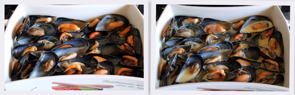 Gratin di cozze ovvero "Mouclade charentaise" - La Cassata Celiaca