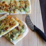 Pizza con i fiori di zucca (senza glutine) - La Cassata Celiaca