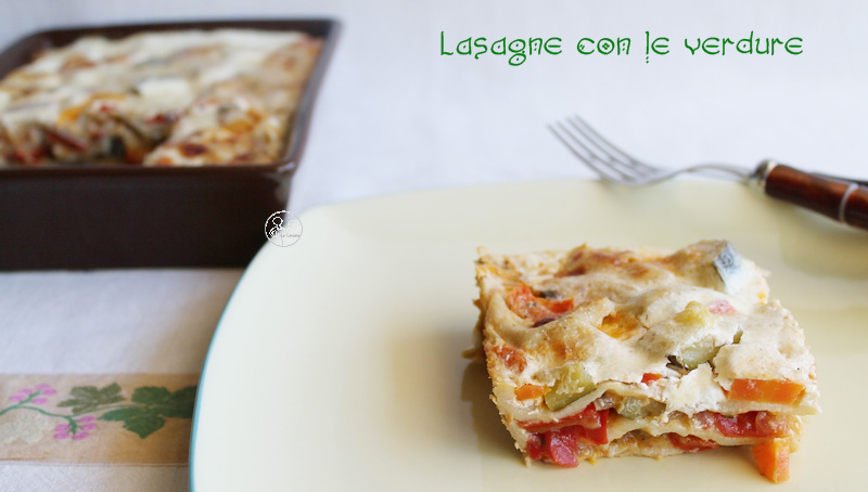 Lasagne integrali alle verdure senza glutine - La Cassata Celiaca