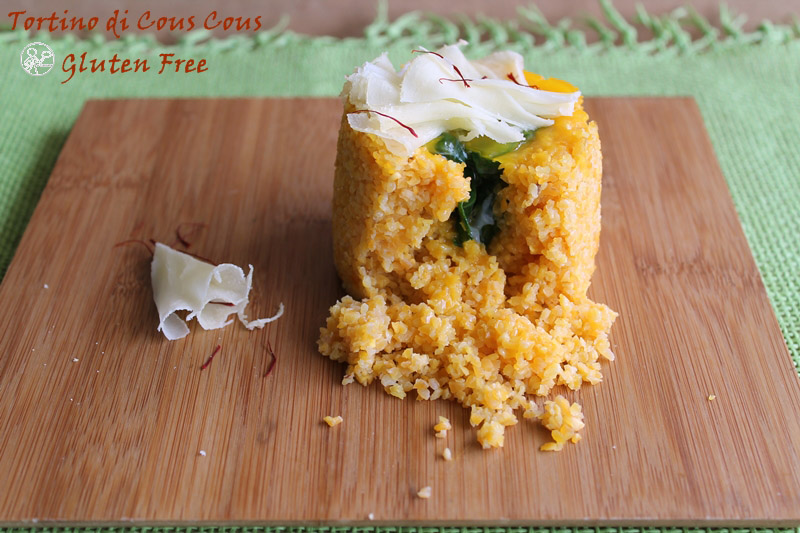 Cous cous avec légumes et fromage (sans gluten) - La Cassata Celiaca