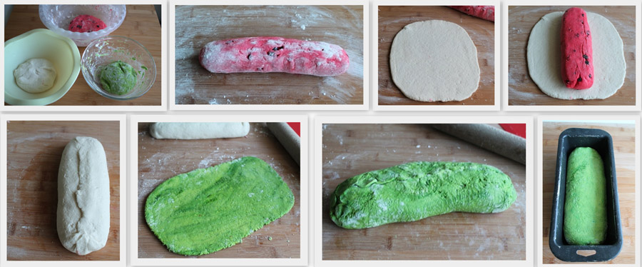 Une étrange pastèque (pain sans gluten) - La Cassata Celiaca
