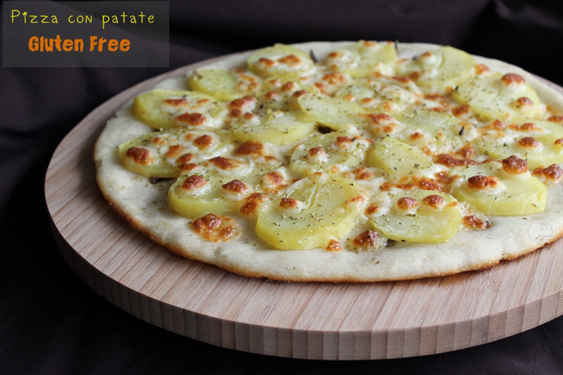 Pizza con le patate senza glutine - La Cassata Celiaca Pizza con le patate senza glutine - La Cassata Celiaca