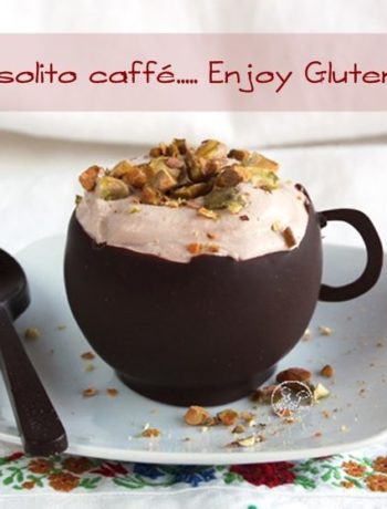 Tasse à café en chocolat sans gluten - La Cassata Celiaca