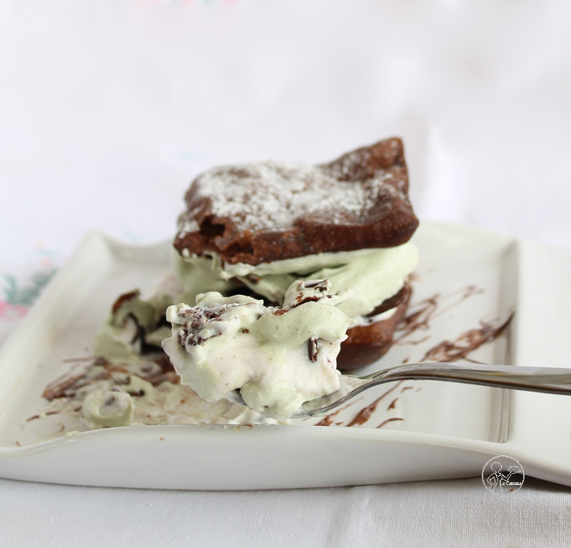 Cannolo in millefoglie di Maurizio Santin, ma senza glutine - La Cassata Celiaca Cannolo in millefoglie di Maurizio Santin, ma senza glutine - La Cassata Celiaca