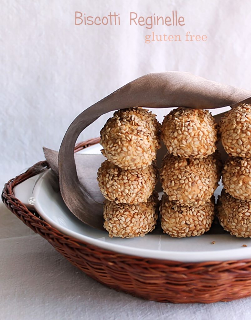 Biscuits au sésame ou Reginelle sans gluten - La Cassata Celiaca