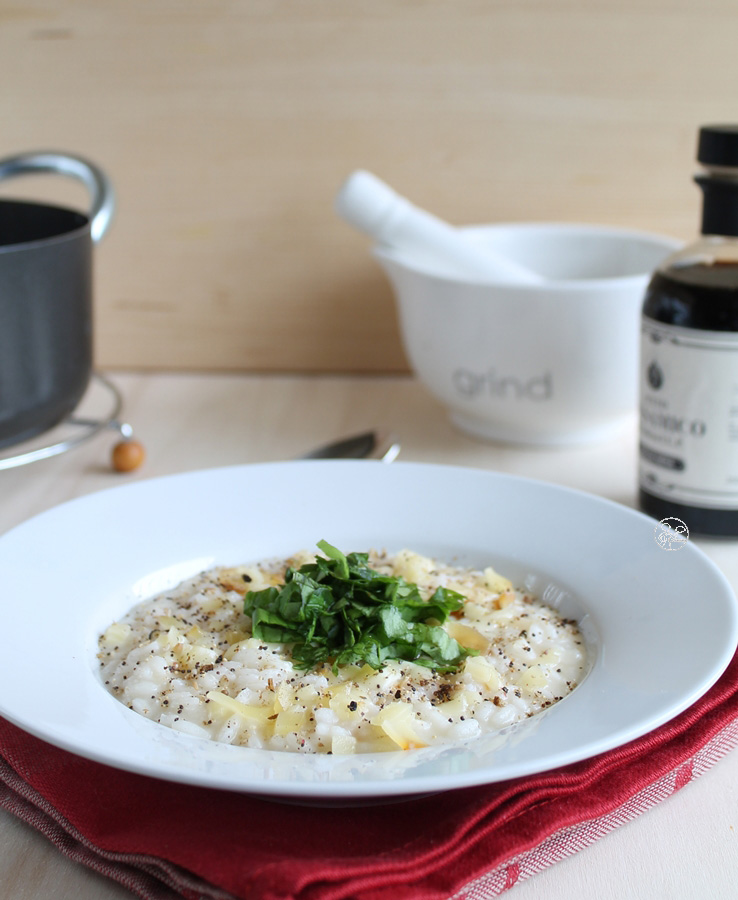 Risotto au "spumante" sans gluten - La Cassata Celiaca