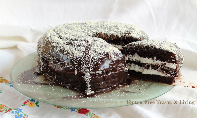 Devil's food cake senza glutine - La Cassata Celiaca