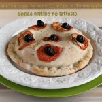 Pizza farcie de brocolis, chèvre sans gluten - La Cassata Celiaca
