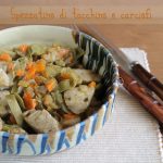 Ragoût de dinde et artichauts - La Cassata Celiaca
