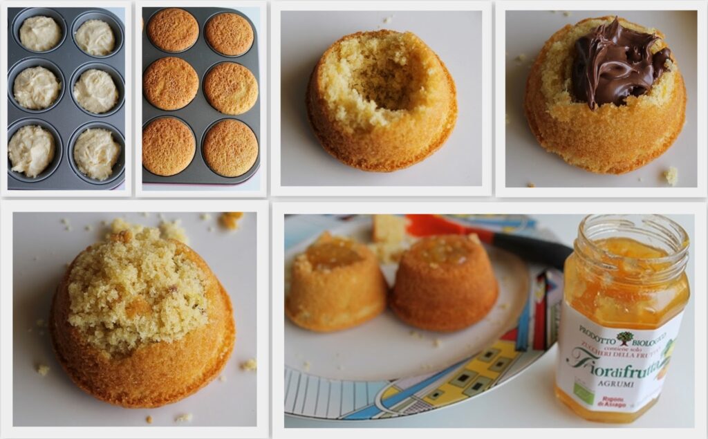 Mini sponge cakes sans gluten - La Cassata Celiaca