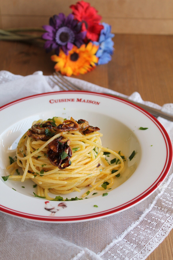 Spaghettis à la Chef, sans gluten - La Cassata Celiaca