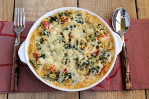 Gratin de millet et blettes, sans gluten - La Cassata Celiaca