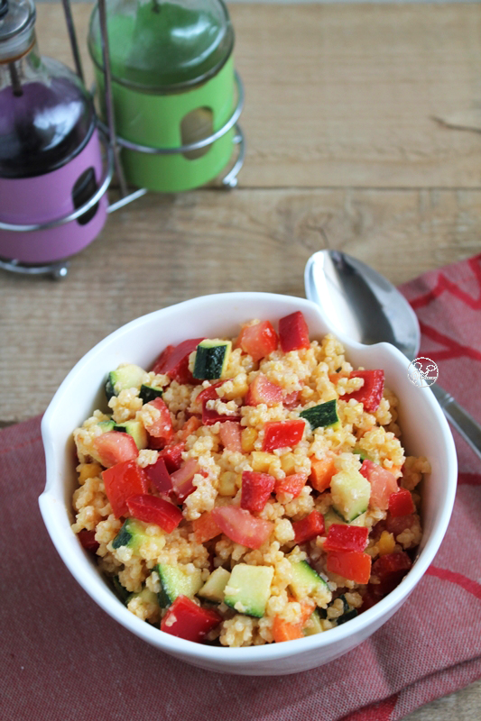 Salade de millet, sans gluten - La Cassata Celiaca Salade de millet, sans gluten - La Cassata Celiaca