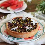 Crostata al gelo di anguria senza glutine - La Cassata Celiaca