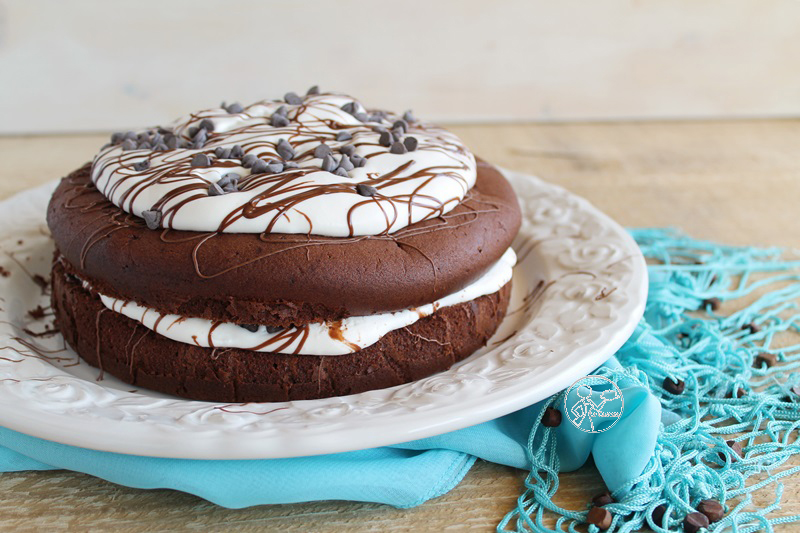 Cake au cacao et crème fraîche sans gluten - La Cassata Celiaca Cake au cacao et crème fraîche sans gluten - La Cassata Celiaca