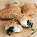 Panzerotti con feta e spinaci senza glutine - La Cassata Celiaca