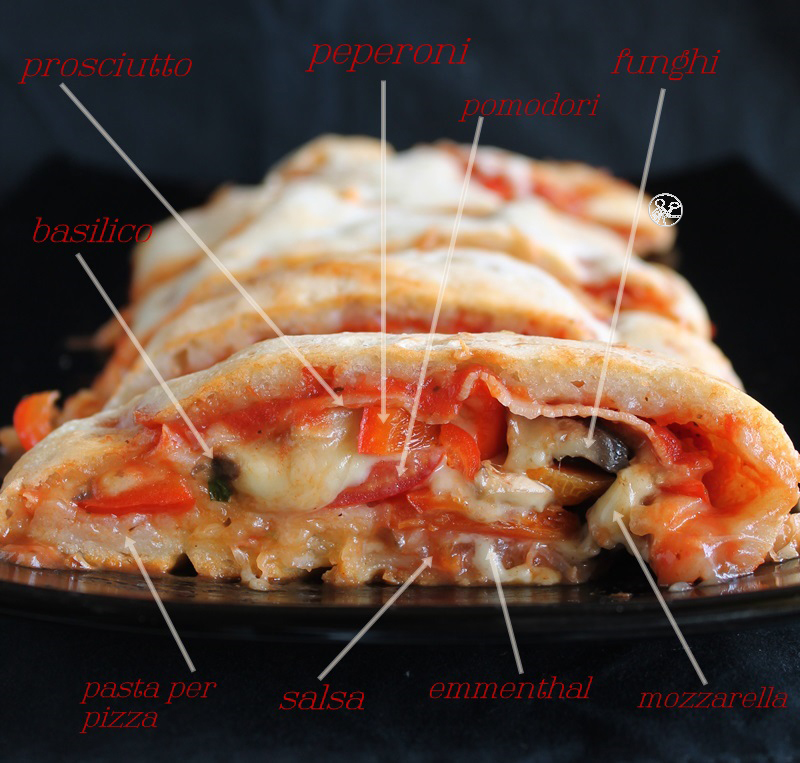 Pizza Stromboli senza glutine - La Cassata Celiaca Pizza Stromboli senza glutine - La Cassata Celiaca