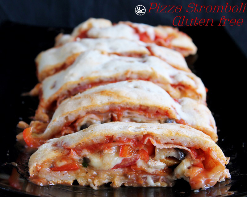 Pizza Stromboli sans gluten - La Cassata Celiaca