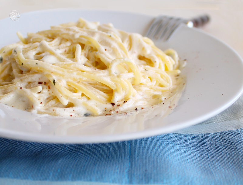 Spaghetti alla Andrea Monesi, ma senza glutine - La Cassata Celiaca Spaghetti alla Andrea Monesi, ma senza glutine - La Cassata Celiaca