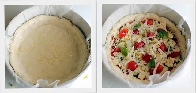 Torta di pizza senza glutine - La Cassata Celiaca Torta di pizza senza glutine - La Cassata Celiaca