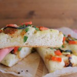 Focaccia con stracchino e zucchine senza glutine - La Cassata Celiaca