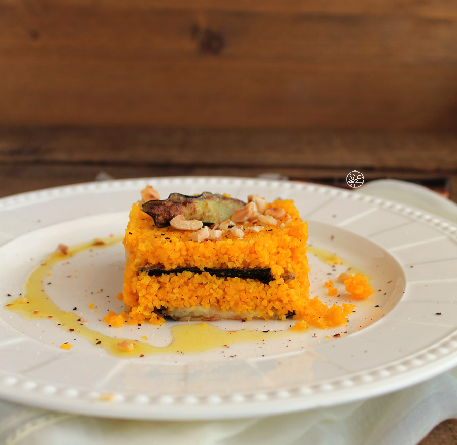 Millefeuille de cous cous et courgette sans gluten - La Cassata Celiaca Millefeuille de cous cous et courgette sans gluten - La Cassata Celiaca