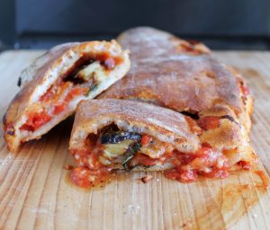 Scaccia sans gluten avec aubergines - La Cassata Celiaca