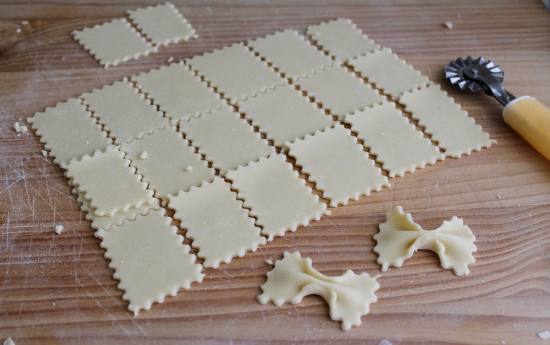 Farfalles aux œufs sans gluten avec champignons - La Cassata Celiaca Farfalles aux œufs sans gluten avec champignons - La Cassata Celiaca
