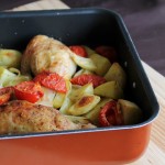 Poulet, pommes de terre et tomates au four, le tutorial -La Cassata Celiaca