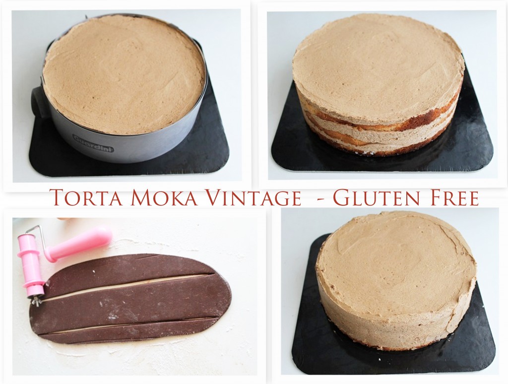 Cake moka vintage sans gluten - La Cassata Celiaca