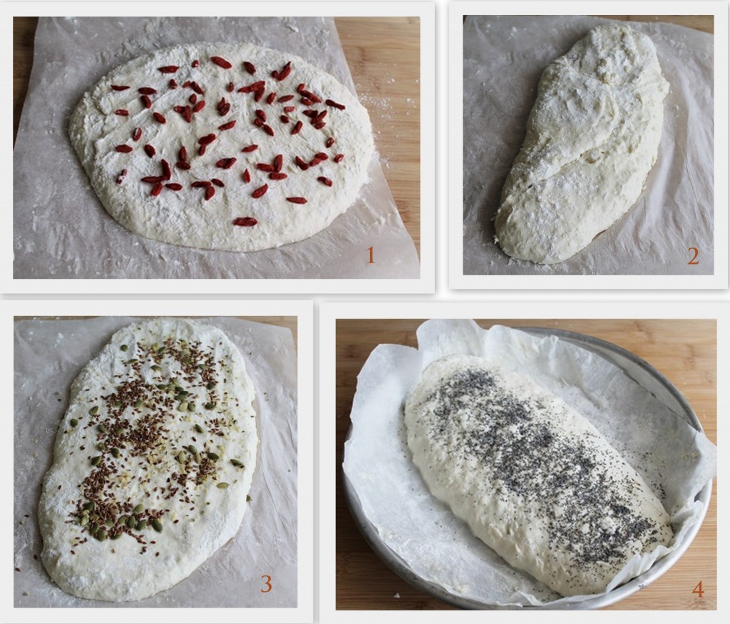 Pane con semi e bacche di goji senza glutine - La Cassata Celiaca