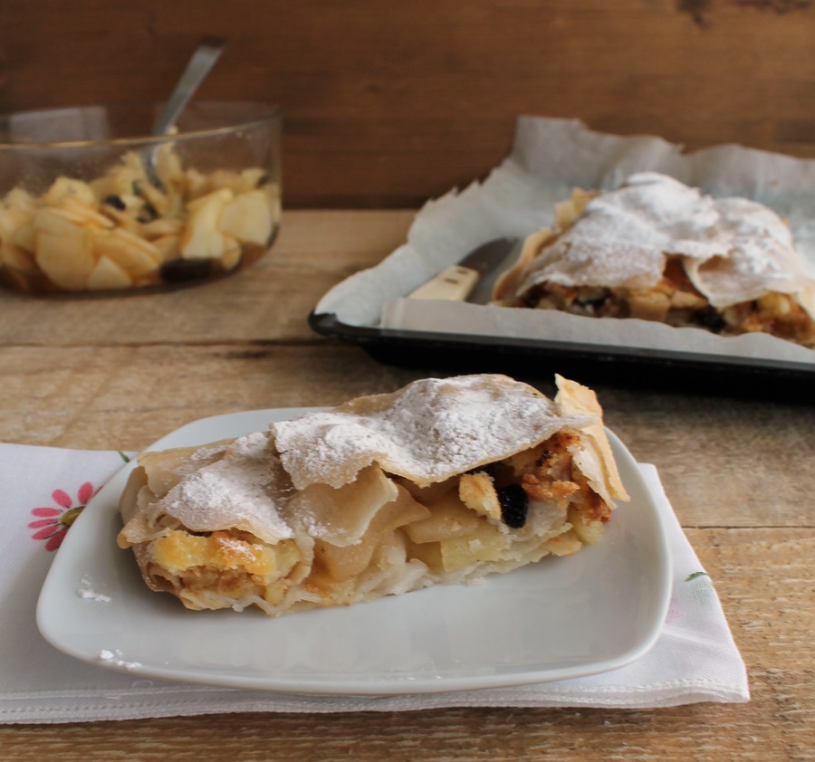 Strudel di pasta fillo senza glutine- La Cassata Celiaca