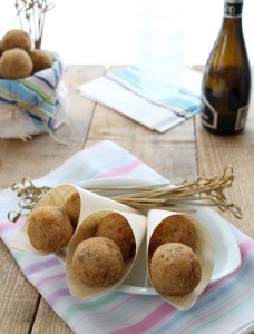 Arancine avec bacon et artichauts sans gluten - La Cassata Celiaca