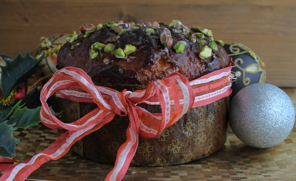 Panettone à la pistache sans gluten - La Cassata Celiaca