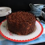 Boston chocolate cake sans gluten - La Cassata Celiaca