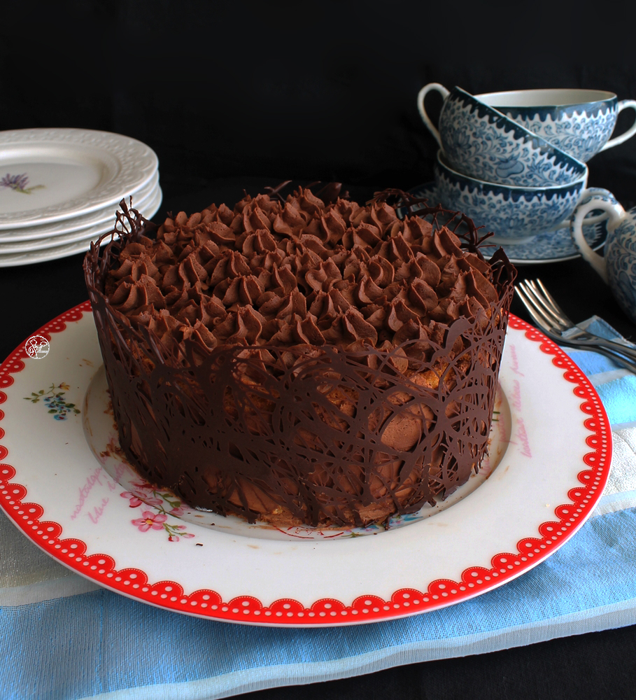 Boston Chocolate Cake gluten free - La Cassata Celiaca