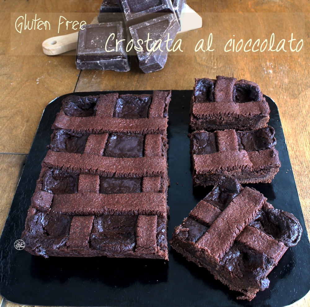Crostata al cioccolato di Knam senza glutine - La Cassata Celiaca Crostata al cioccolato di Knam senza glutine - La Cassata Celiaca