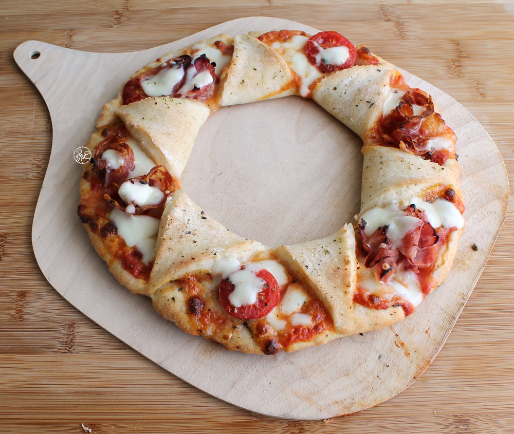 Guirlande de pizza sans gluten, la vidéo - La Cassata Celiaca