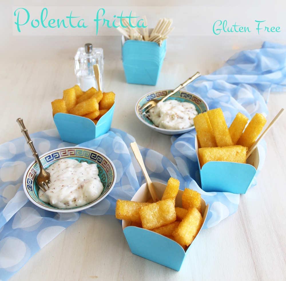 Polenta fritta senza glutine - La Cassata Celiaca