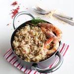 Risotto mele e gamberi senza glutine - La Cassata Celiaca