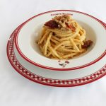 Bucatini, triglie e pomodori secchi senza glutine - La Cassata Celiaca