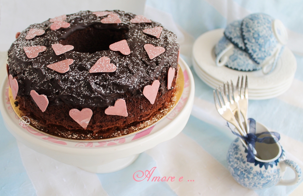 Chiffon cake al cioccolato senza glutine - La Cassata Celiaca